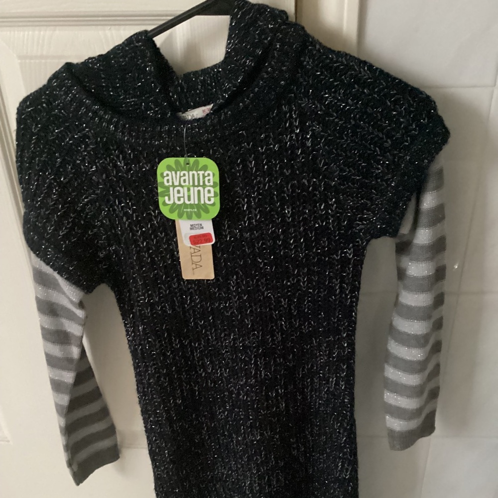 Sweater dress, Size 10-12 New with tags